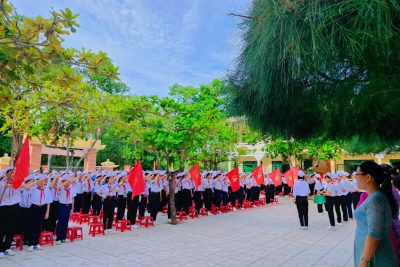 Buổi chào cờ đầu tiên năm học 2025-2026