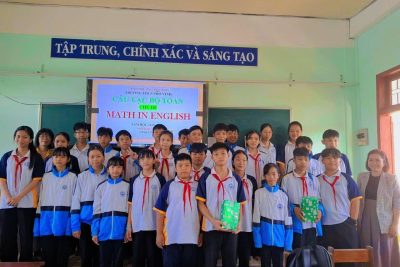 SÔI NỔI CLB TOÁN CHỦ ĐỀ “MATH IN ENGLISH”